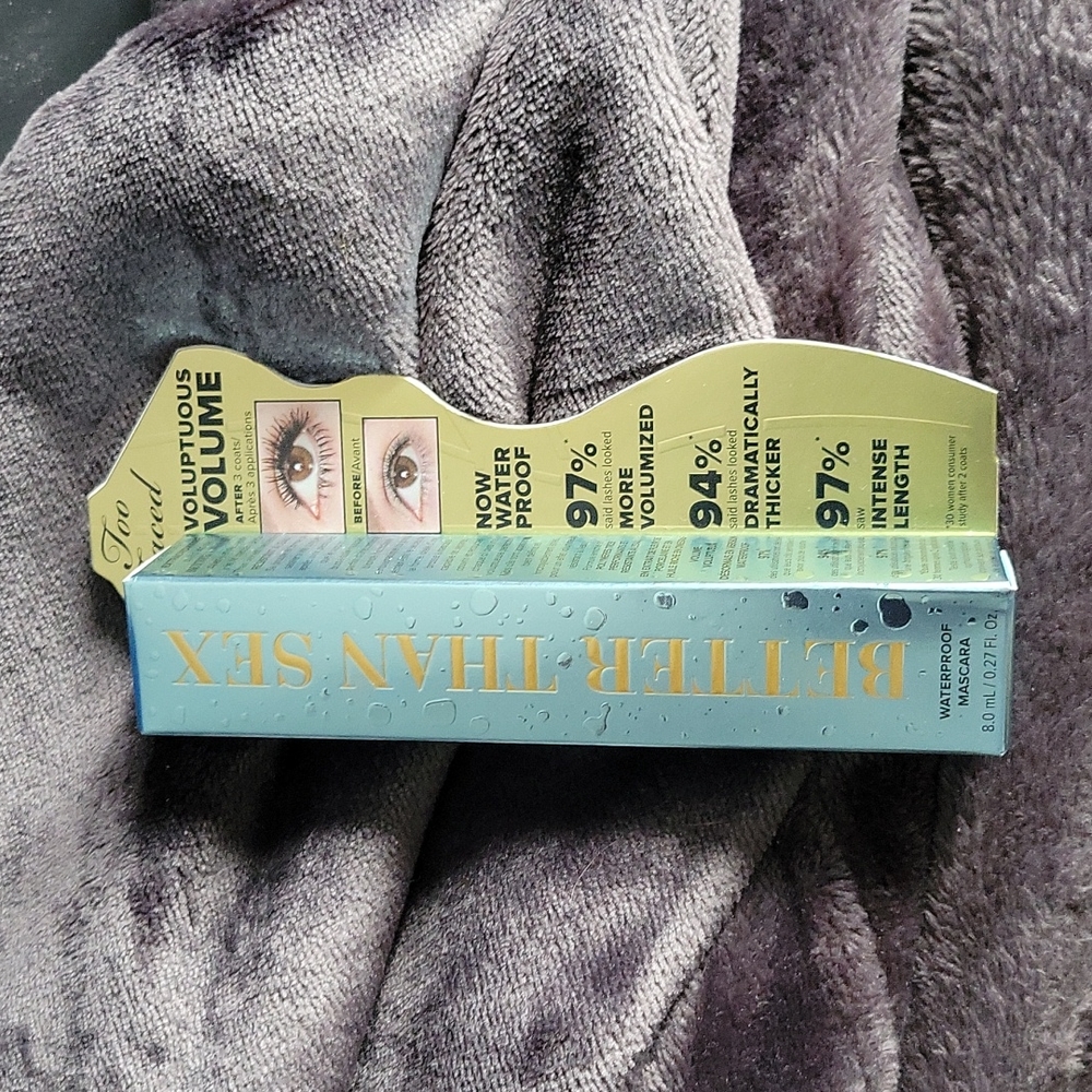 Too Faced Better Than Sex Waterproof Mascara Voluptuous  Volume
